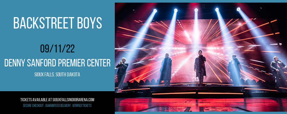 Backstreet Boys at Denny Sanford Premier Center