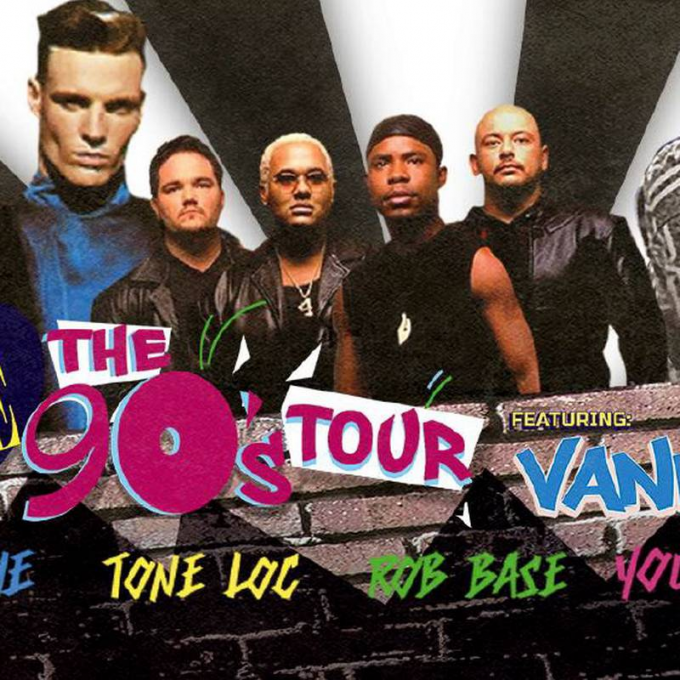 I Love The 90s: Vanilla Ice, Coolio, Rob Base, Montell Jordan & All-4-One at Denny Sanford Premier Center