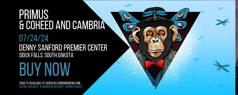 Primus & Coheed and Cambria at Denny Sanford Premier Center